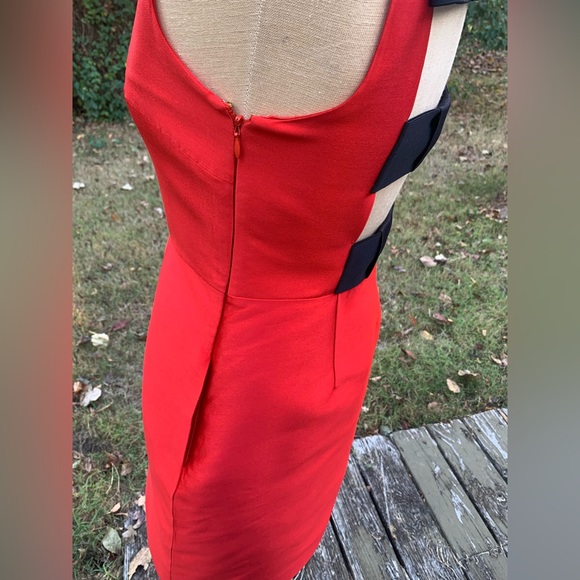 ♠️ Kate Spade ♠️ Fit & Flare, 3-Tier Bow Back Dress - Picture 12 of 16